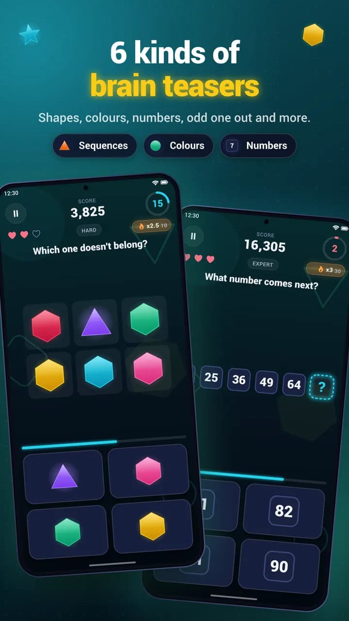 Don't Break the Pattern puzzle types